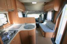 Camping-car capucine occasion, 4 places, lit à la française, Bürstner A 625, à Roques, proche de Toulouse (31)