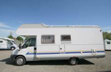Vente Camping-car capucine occasion, 4 places, lit à la française, Bürstner A 625, à Roques, proche de Toulouse (31)