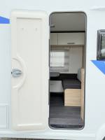 Vend Caravane occasion, moins de 6 m, 4 places, presque neuve, Caravelair Alba 390, à Roques, proche de Toulouse 31