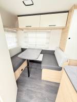 Caravane occasion, moins de 6 m, 4 places, presque neuve, Caravelair Alba 390, à Roques, proche de Toulouse 31