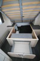 Caravane occasion 4 couchages, lit central, presque neuve, lit central, climatisation, Caravelair Artica 490, à Roques, proche de Toulouse (31)