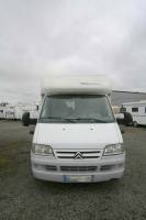 Vend Camping-car profilé occasion, petit prix, lit à la française, salon face à face, moins de 7 m, Autostar Athenor 458, à Roques, près Toulouse (31)