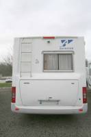 Camping-car profilé occasion, petit prix, lit à la française, salon face à face, moins de 7 m, Autostar Athenor 458, à Roques, près Toulouse (31)
