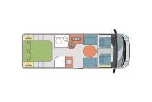 Achat Camping-car intégral occasion, boite automatique, lit central, lit de pavillon, salon face à face, Autostar Prestige I730 LC, à Roques proche de Toulouse (31)