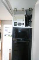 Vend Camping-car profilé occasion, lit central, lit de pavillon, salon face à face, climatisation moteur et cellule, Bavaria T746 Fc, à Roques proche de Toulouse (31)