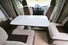 Achat Camping-car profilé d'occasion, lit central, lit de pavillon, 5 couchages, Benimar Tessoro 495, à Roques proche de Toulouse (31)