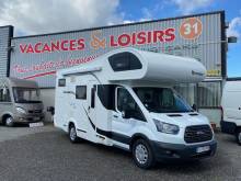 Camping-car capucine occasion, 5 places, presque neuf, Benimar Sport 340 UP, à Roques proche Toulouse