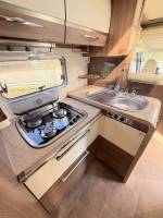 Camping-car occasion intégral, lit central, lit de pavillon, poids lourd, boîte automatique, Bürstner Elégance I 800, à Roques proche de Toulouse (31)