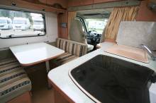 Camping-car profilé occasion, moins de 6 m, 4 places, Bürstner T 595 Privilège, à Roques près Toulouse 31