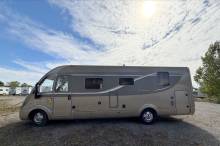 Camping-car occasion intégral, lit central, lit de pavillon, poids lourd, boîte automatique, Bürstner Elégance I 800, à Roques proche de Toulouse (31)