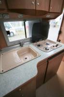 Vend Camping-car profilé occasion, moins de 6 m, 4 places, Bürstner T 595 Privilège, à Roques près Toulouse 31