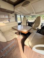 Camping-car occasion intégral, lit central, lit de pavillon, poids lourd, boîte automatique, Bürstner Elégance I 800, à Roques proche de Toulouse (31)