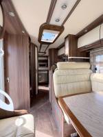 Camping-car occasion intégral, lit central, lit de pavillon, poids lourd, boîte automatique, Bürstner Elégance I 800, à Roques proche de Toulouse (31)