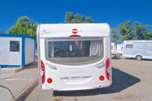 Caravane occasion, salon en U, 4 couchages, Bürstner Belcanto 460 TS, à Roques proche Toulouse (31)