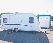 Achat Caravane occasion, salon en U, 4 couchages, Bürstner Belcanto 460 TS, à Roques proche Toulouse (31)