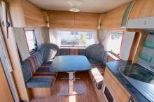 Vend Caravane occasion, salon en U, 4 couchages, Bürstner Belcanto 460 TS, à Roques proche Toulouse (31)