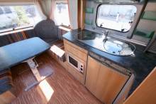 Achat Caravane occasion, salon en U, 4 couchages, Bürstner Belcanto 460 TS, à Roques proche Toulouse (31)