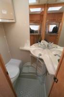 Vend Caravane occasion, 4 places, lits jumeaux, Caravelair Ambiance 450 Style, à Roques proche de Toulouse 31.