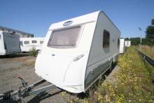 Caravane occasion, 4 places, lits jumeaux, Caravelair Ambiance 450 Style, à Roques proche de Toulouse 31.