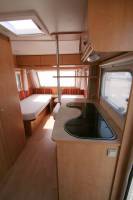 Caravane occasion, 4 places, lits jumeaux, Caravelair Ambiance 450 Style, à Roques proche de Toulouse 31.