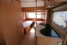 Achat Caravane occasion, 4 places, lits jumeaux, Caravelair Ambiance 450 Style, à Roques proche de Toulouse 31.