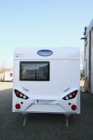 Caravane occasion presque neuve, lit de milieu, 3 couchages, Caravelair Alba 460, à Roques proche de Toulouse (31)