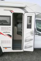 Camping-car profilé d'occasion, presque neuf, lit sur soute, moins de 6 m, Challenger Genesis 194, à Roques proche de Toulouse (31)