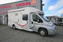 Camping-car profilé d’occasion, lits superposés, lit de pavillon, 5 couchages/carte grise, Genesis 296 sur FIAT,  à Roques proche de Toulouse (31)