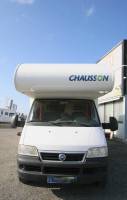 Vend Camping-car capucine occasion, petit prix, lits superposés, 7 m, double dînette, 7 couchages, 5 places carte grise, Chausson Flash 05, à Roques proche de Toulouse (31)