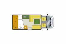 Achat Camping-car profilé occasion récent, 4 places, maxi salon, Chausson Welcome 610, à Roques, proche de Toulouse (31)