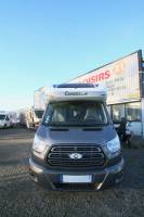 Vend Camping-car profilé occasion récent, 4 places, maxi salon, Chausson Welcome 610, à Roques, proche de Toulouse (31)