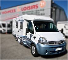 Camping-car profilé occasion, lit sur soute, Renault, Eriba 646 GT R, à Roques près de Toulouse (31)