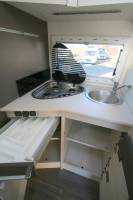 Vend Camping-car profilé occasion, 5 places, 6 couchages, lits superposés et lit de pavillon, Chausson Flash 716 à Roques proche de Toulouse (31)