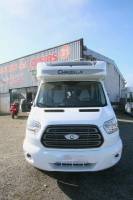 Achat Camping-car profilé occasion, 5 places, 6 couchages, lits superposés et lit de pavillon, Chausson Flash 716 à Roques proche de Toulouse (31)