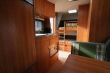 Caravane occasion lits superposés, 6 couchages, Bürstner Flipper 500 TK, à Roques, proche de Toulouse (31)