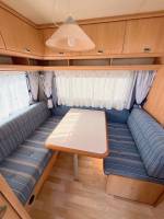 Caravane Occasion 4 couchages, lit transversal, Hobby 400 UF De Luxe easy, à Roques Proche de Toulouse (31)
