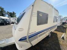 Caravane Occasion 4 couchages, lit transversal, Hobby 400 UF De Luxe easy, à Roques Proche de Toulouse (31)