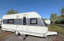 Caravane occasion, lit à la française, 4 couchages, Hobby 560 WFU, à Roques proche de Toulouse (31)