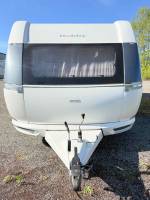 Caravane occasion, lit à la française, 4 couchages, Hobby 560 WFU, à Roques proche de Toulouse (31)