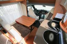 Vend Camping-car capucine occasion, lit à la française, 4 places, Hobby Siesta 555, à Roques proche Toulouse (31)