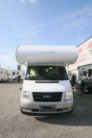 Camping-car capucine occasion, lit à la française, 4 places, Hobby Siesta 555, à Roques proche Toulouse (31)