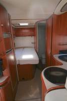 Camping-car profilé occasion, lit à la française, Hobby Toskana 650, à Roques près Toulouse