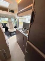 Fourgon aménagé occasion, moins de 6 m, 3 couchages, récent, Rimor Horus 38, à Roques proche de Toulouse (31)