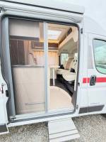 Achat Fourgon aménagé occasion, moins de 6 m, 3 couchages, récent, Rimor Horus 38, à Roques proche de Toulouse (31)