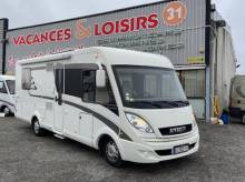 Camping-car intégral occasion, poids lourd, lit de milieu, Hymer B 698, à Roques proche de Toulouse (31)