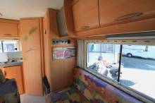 Camping-car capucine occasion, 6 places, 5 couchages, moins de 6 m, Hymer Swing à Roques proche de Toulouse (31)
