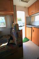 Camping-car capucine occasion, 6 places, 5 couchages, moins de 6 m, Hymer Swing à Roques proche de Toulouse (31)