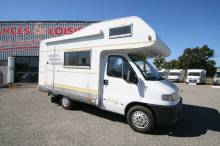 Camping-car capucine occasion, 6 places, 5 couchages, moins de 6 m, Hymer Swing à Roques proche de Toulouse (31)