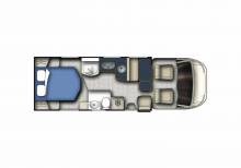 Achat Camping-car profilé occasion, lit central, 3 couchages, Hymer Tramp T698 CL, à Roques proche de Toulouse (31)