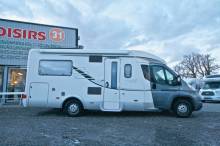 Camping-car occasion profilé Hymermobil Tramp T 598, lit de milieu, peu de kilomètres, à Roques près Toulouse (31)